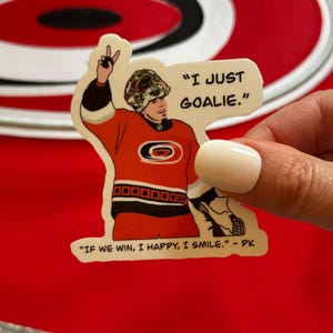 Pyotr Kochetkov “I Just Toralie” Carolina Hurricanes Aufkleber