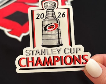 Carolina Hurricanes 2026 Stanley Cup Cup Aufkleber