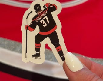 Andrei Svechnikov Ziel Celly Carolina Hurricanes Aufkleber