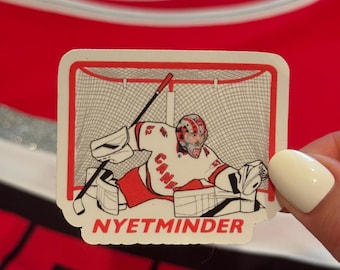 Pyotr Kochetkov "Nyetminder" Carolina Hurricanes sticker