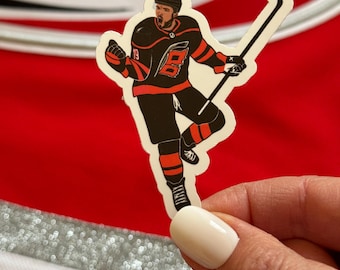 K'Andre Miller Ziel Celly Carolina Hurricanes Aufkleber