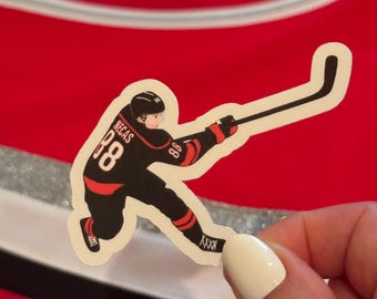Sticker Martin "Marty" Necas Slapshot Carolina Hurricanes