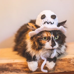 Ghost cat hat cat costumes cat clothing cat accessories pet supplies pet costumes pet accessories pet clothing