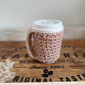 Coffee Cup & Hand Warmer | Coffee Cup Cozy, Coffee Cozies, Coffee Sleeve, Coffee, Cup Warmer, Mug Warmer, Coffee Cozy With Handle