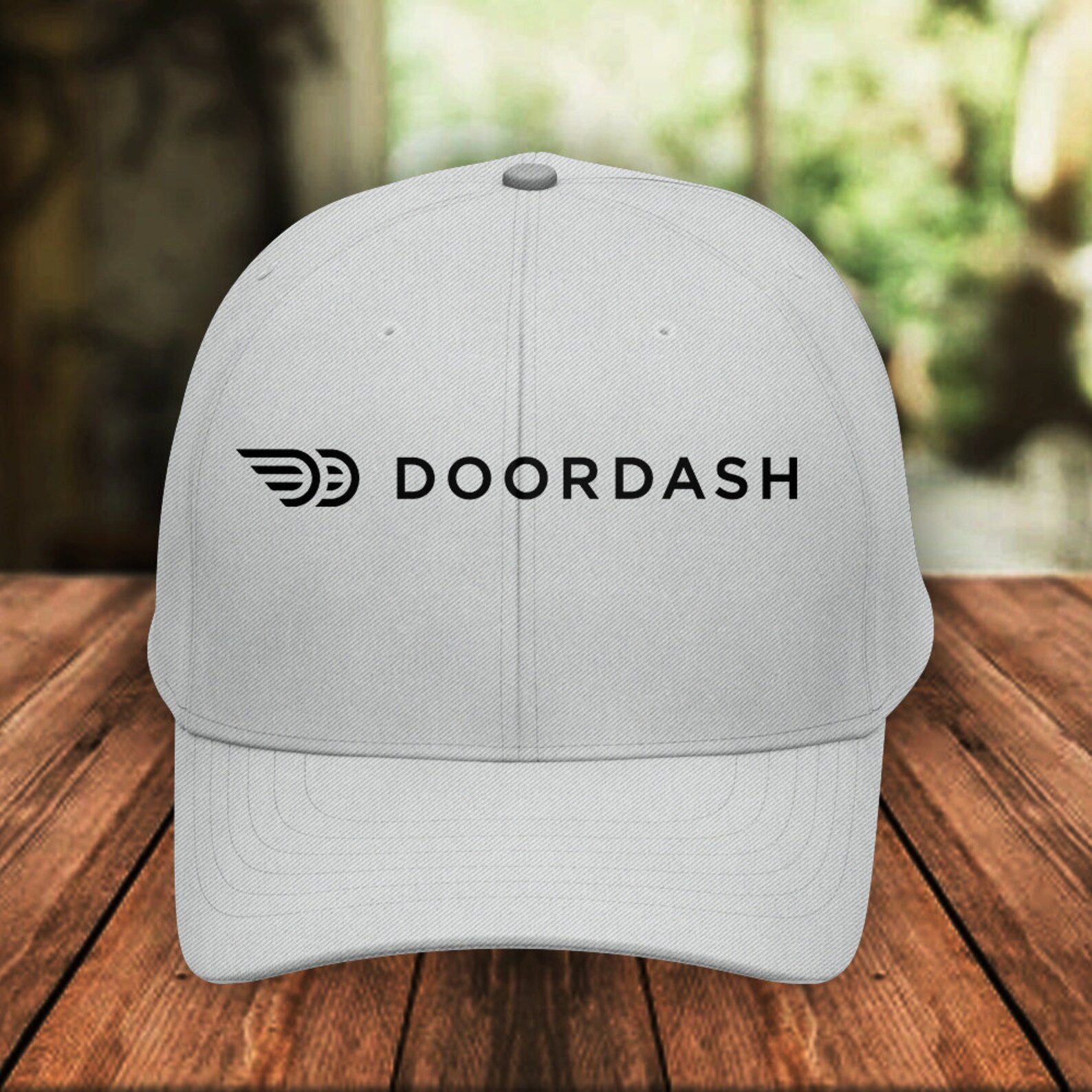 Doordash Hat Delivery Service Unisex Hat Adjustable Hat Etsy