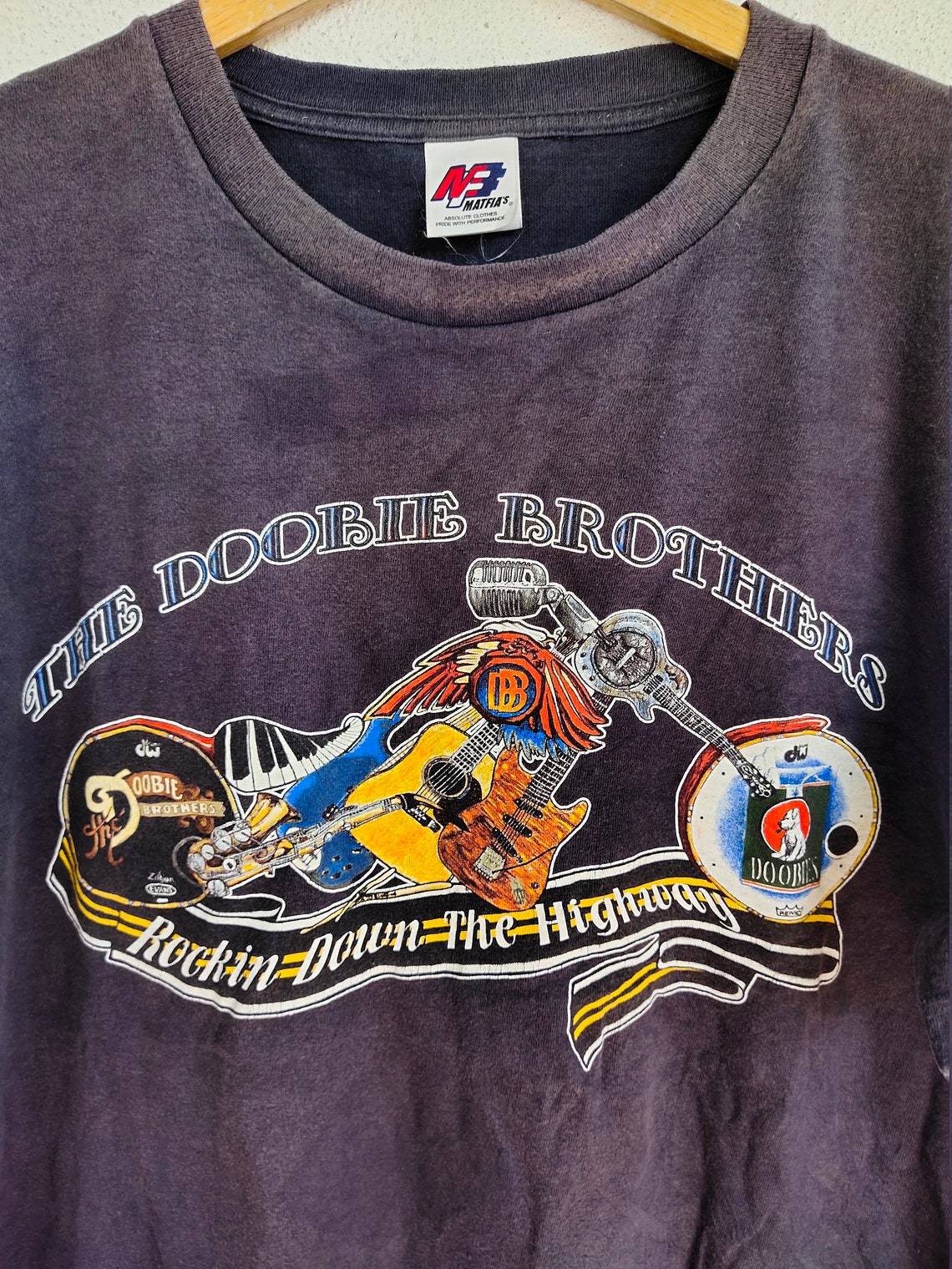 Vintage The Doobie Brothers TSHIRT Etsy