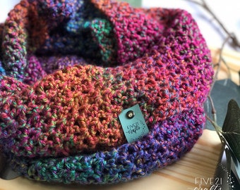 Bestseller! - Everyday Infinity Scarf - Rainbow - Made to Order