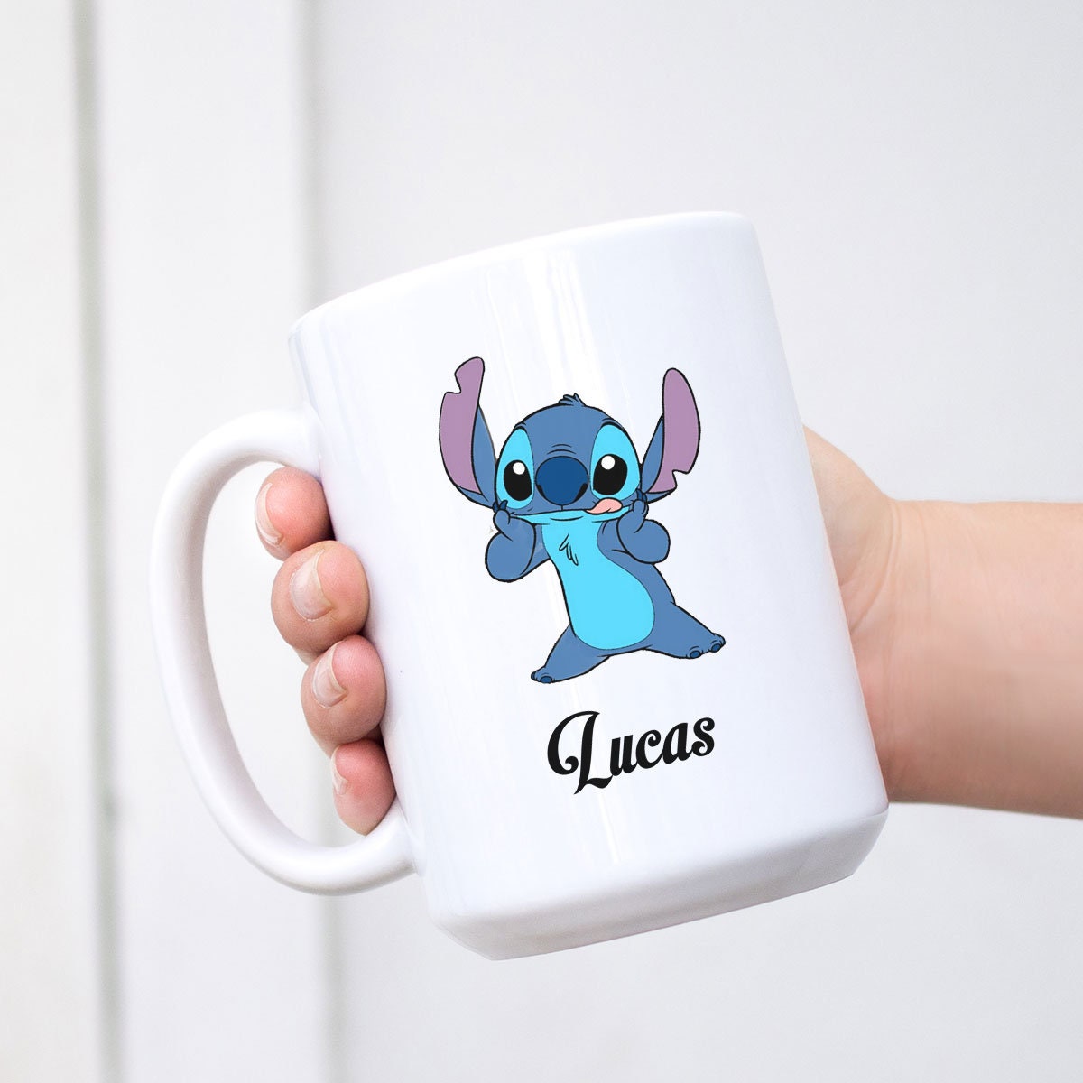 Personalized Stitch Mug Stitch Mugs Custom Name Mug Stitch Etsy