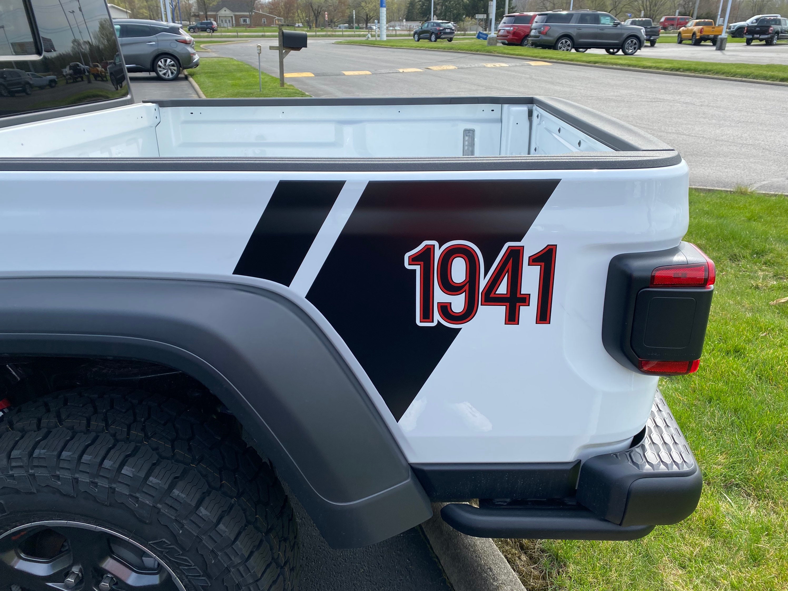 Jeep gladiator 1941 bed graphic decal Etsy