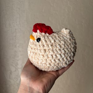 chicken plushie | crochet chicken | amigurumi