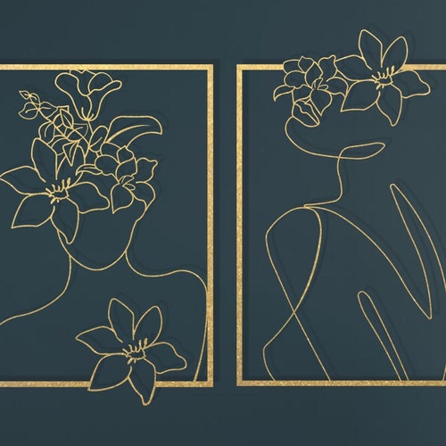 Black Metal Wall Decor Set Home Decor Wall Art Livingroom | Etsy