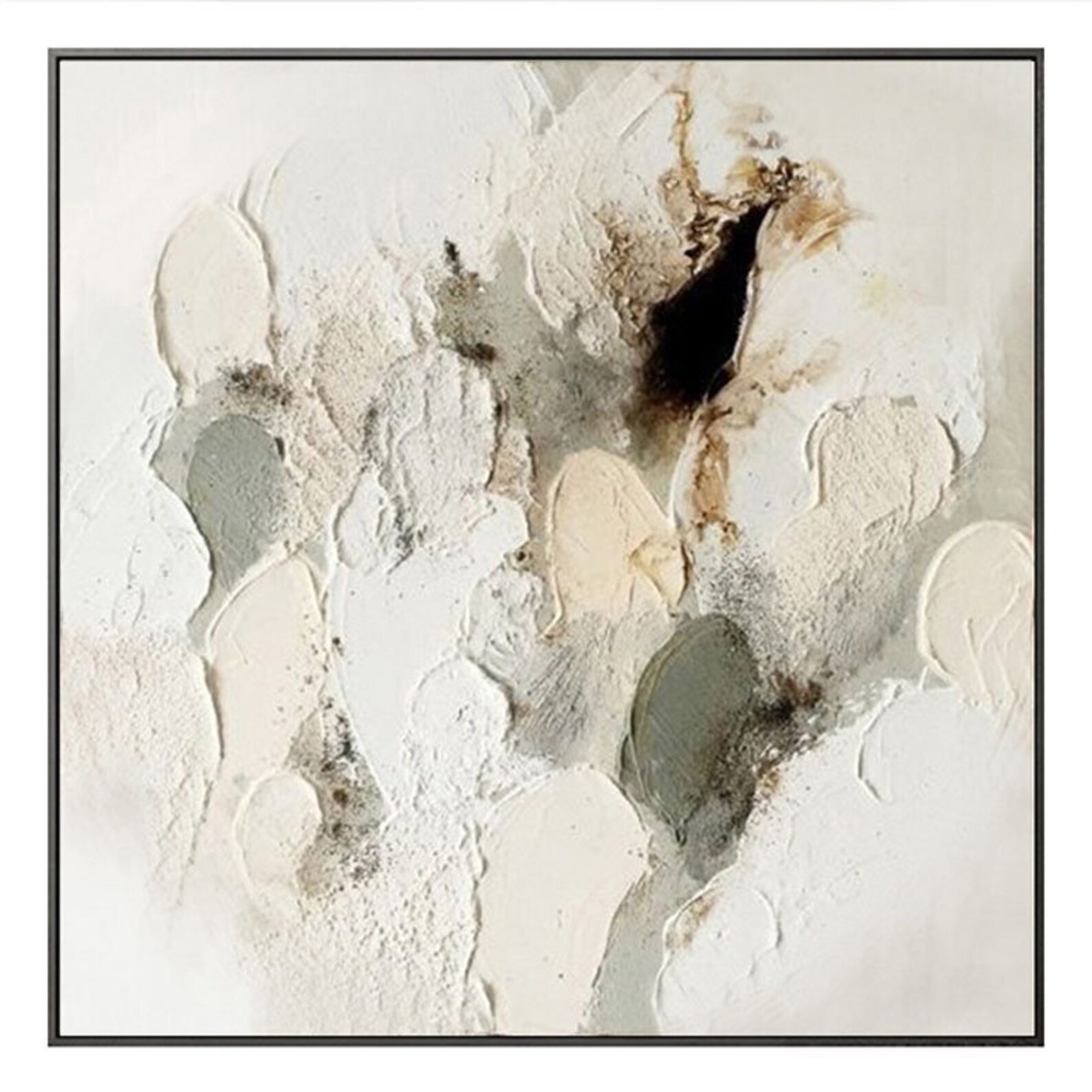 Abstract Palette Knife Bold Bright Colors Minimalistoriginal Etsy