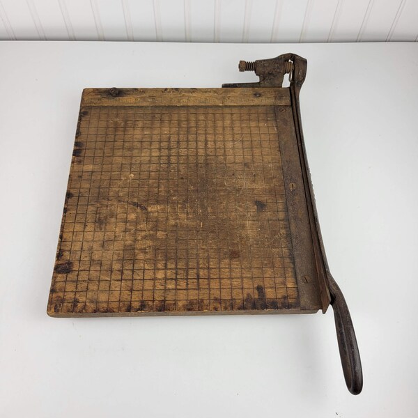 Vintage Paper Cutter Etsy