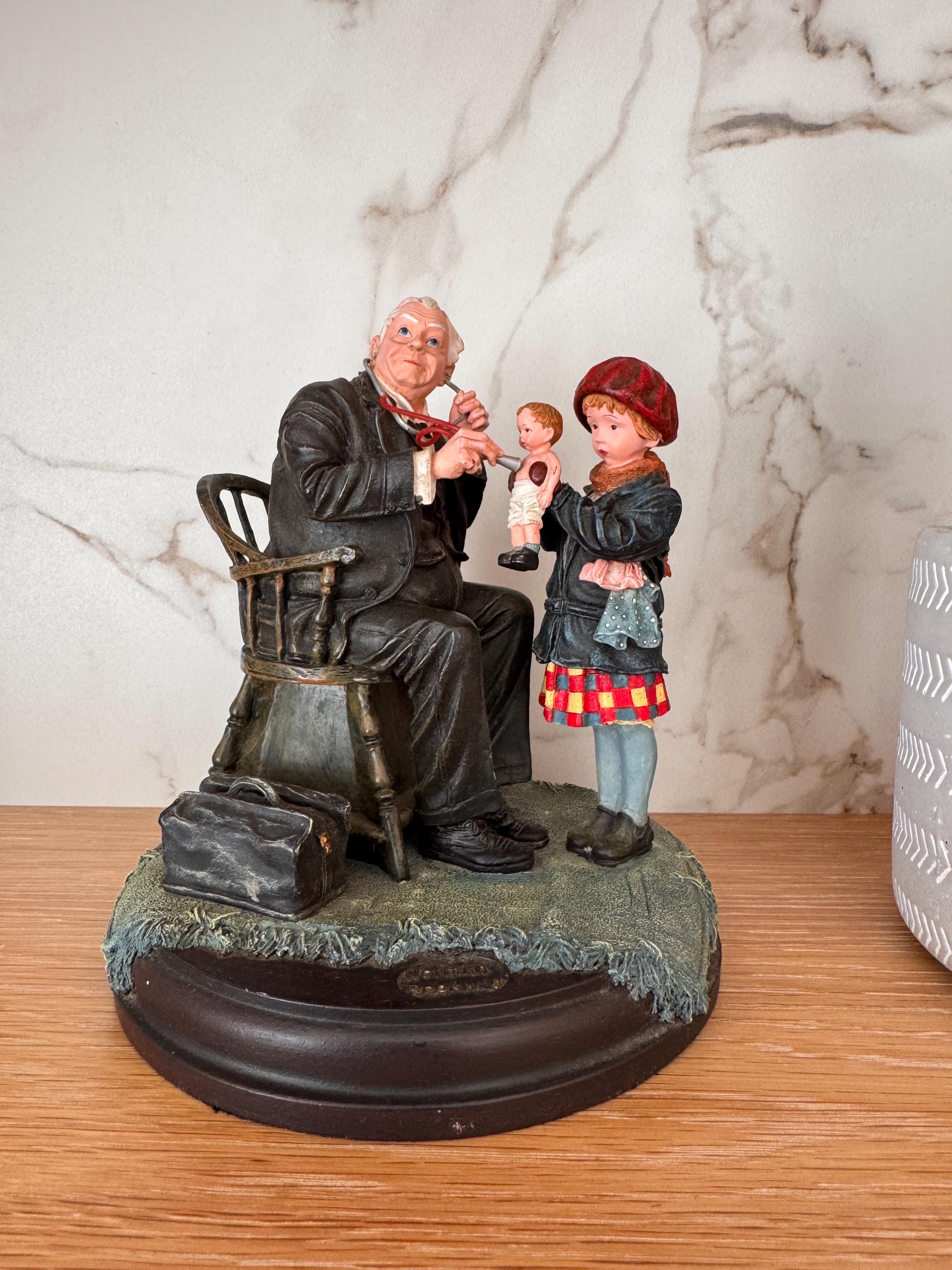 Norman rockwell the doctor and the doll - Etsy 日本