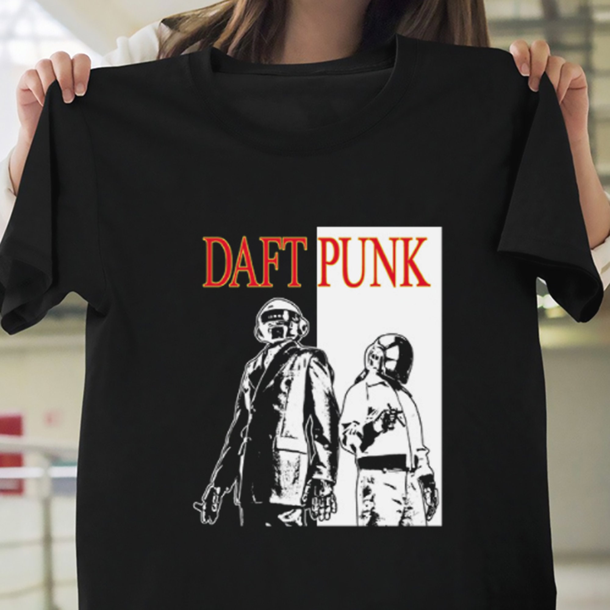 Daft Punk Cool T Shirt Daft Punk ShortSleeve Unisex TShirt Etsy