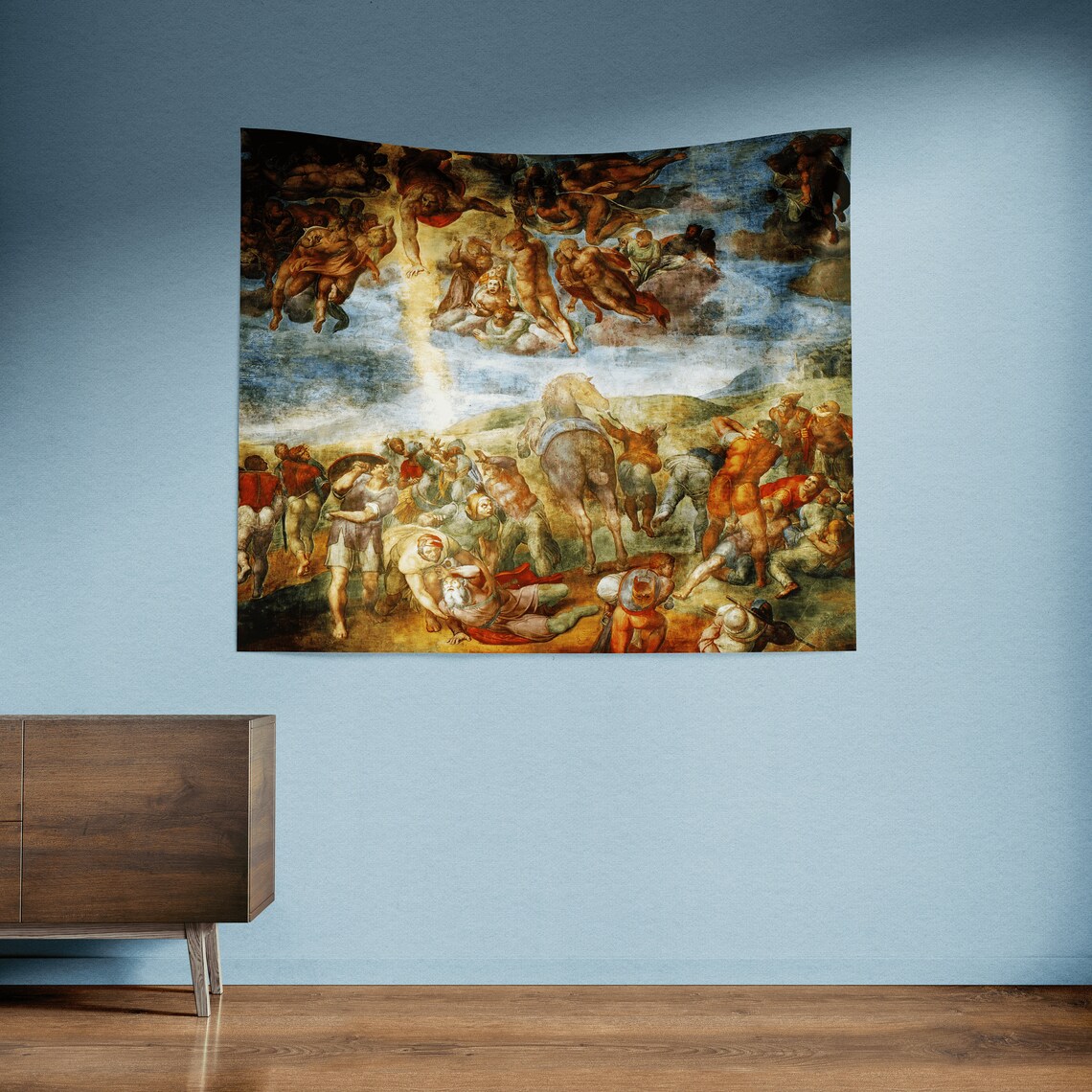 The Conversion Of Saul Michelangelo Renaissance Art Etsy