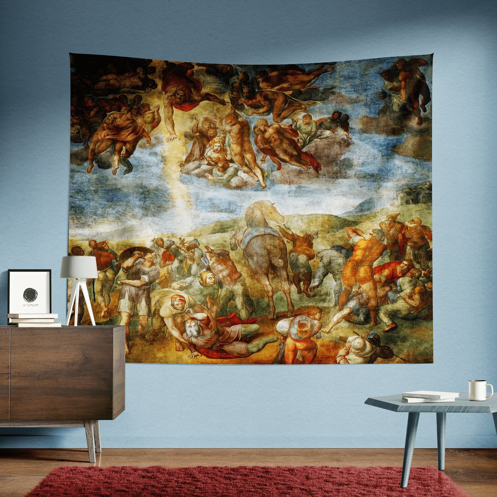 The Conversion Of Saul Michelangelo Renaissance Art Etsy