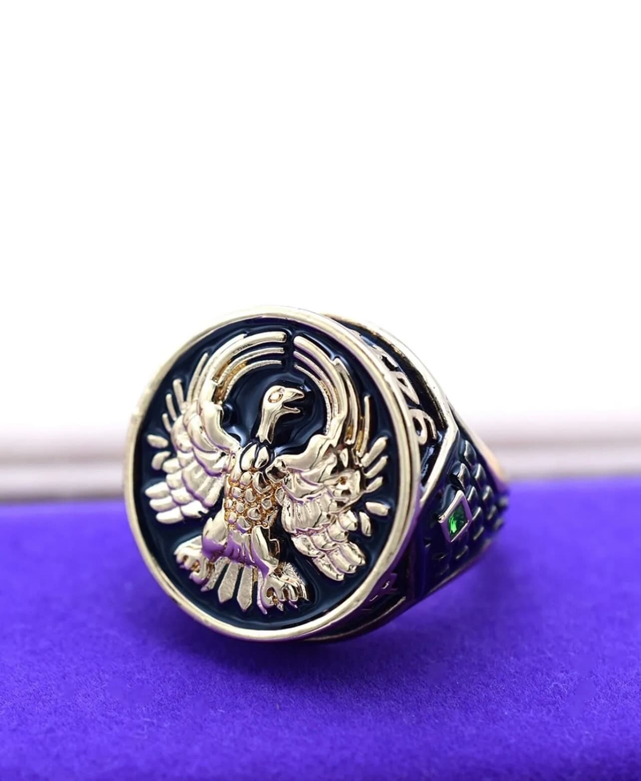 Ring signet atreides brass material