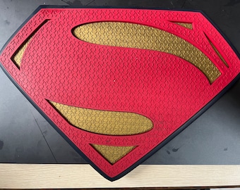 man of steel emblem superman