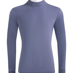 Inner shirt undershirt maroon crew grey blue