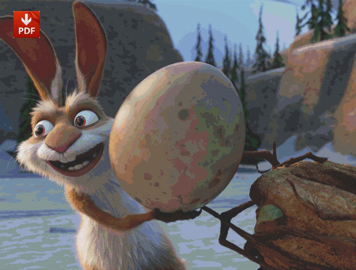 Bashful bunnies cross stitch chart booklet de priscilla