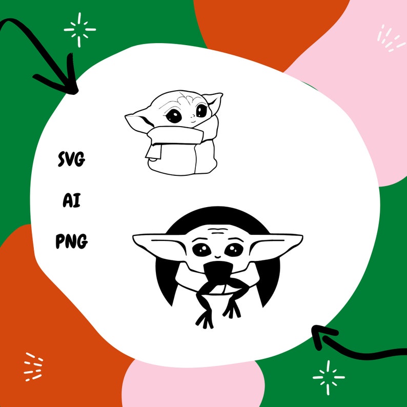Download Baby Yoda Svg Svg Ai Star Wars Print Svg Png Baby Yoda Clipart Baby Yoda Silhouette Instant Download Drawing Illustration Digital Baby Land Co Il