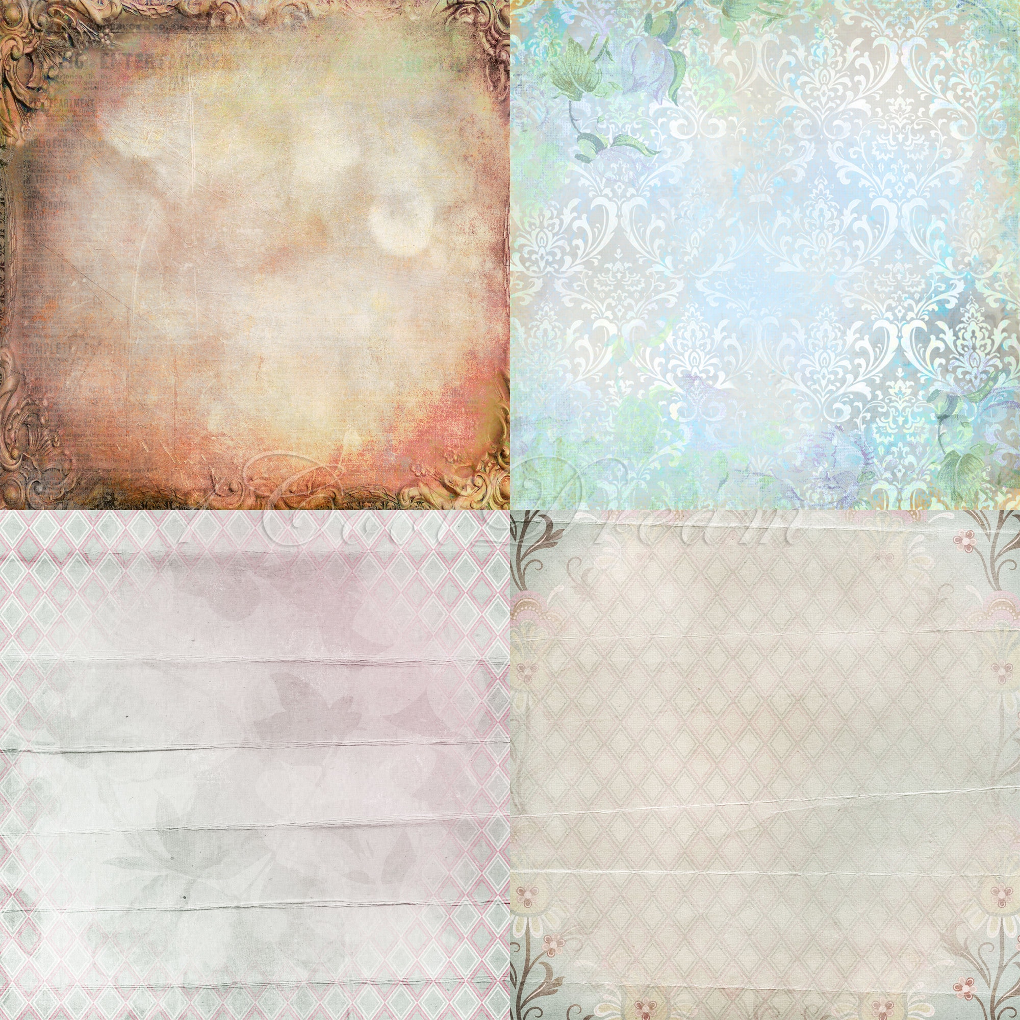 30 Pastel Vintage Backgrounds Photo Backgrounds Ragged | Etsy