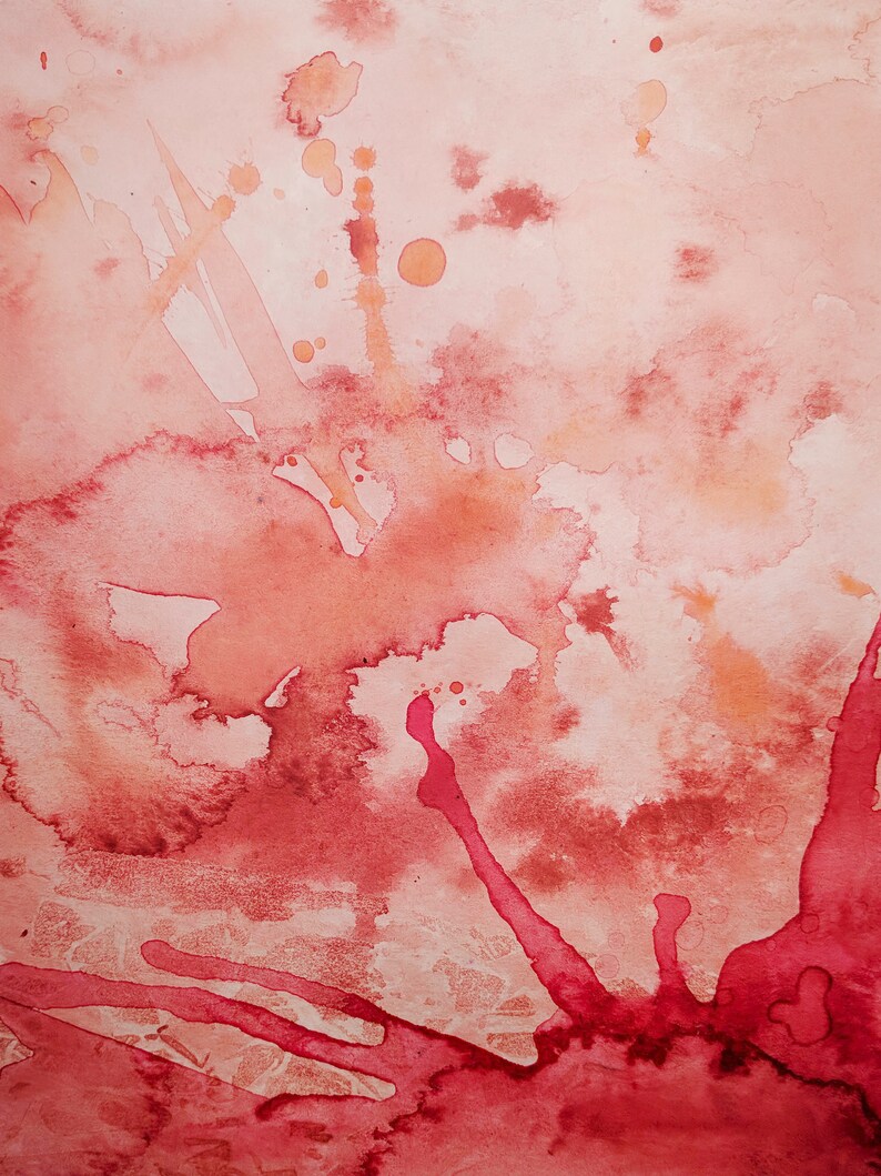 Color Splash 8 Abstract Red Watercolor Backgrounds Abstract Art Watercolor Overlay Cute Background Abstract Backdrop Red Pack Texture