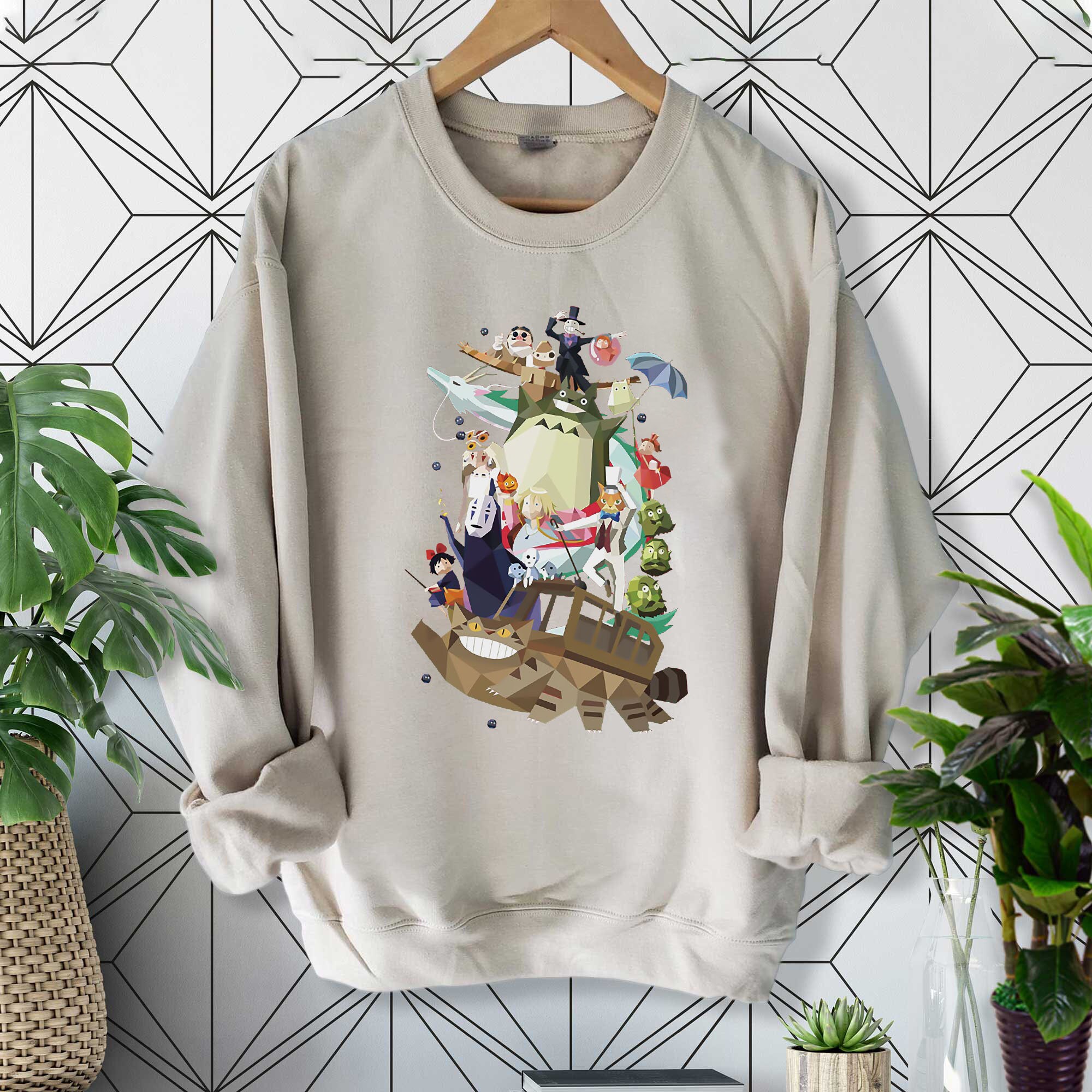 Studio ghibli sweatshirt - Etsy France