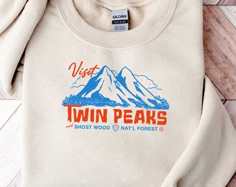 Twin Peaks Sweatshirt, In Log We Trust, Twin Peaks Sweatshirt, Twin Peaks Sheriff Department, Twin Peaks Gift, Unisex Clothing