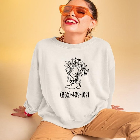 865 409 1021 Sweatshirt, Wallen Sweatshirt, Country Music 865 409 1021 Sweatshirt, Wallen Sweatshirt, Country Music
