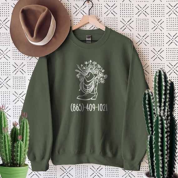 865 409 1021 Sweatshirt, Wallen Sweatshirt, Country Music 865 409 1021 Sweatshirt, Wallen Sweatshirt, Country Music