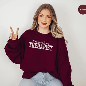 Floral Respiratory Therapist Sweatshirt, Respiratory Gifts, Respiratory Therapy Shirt, Respiratory Shirts, Respiratory Nurse Sweatshirt
