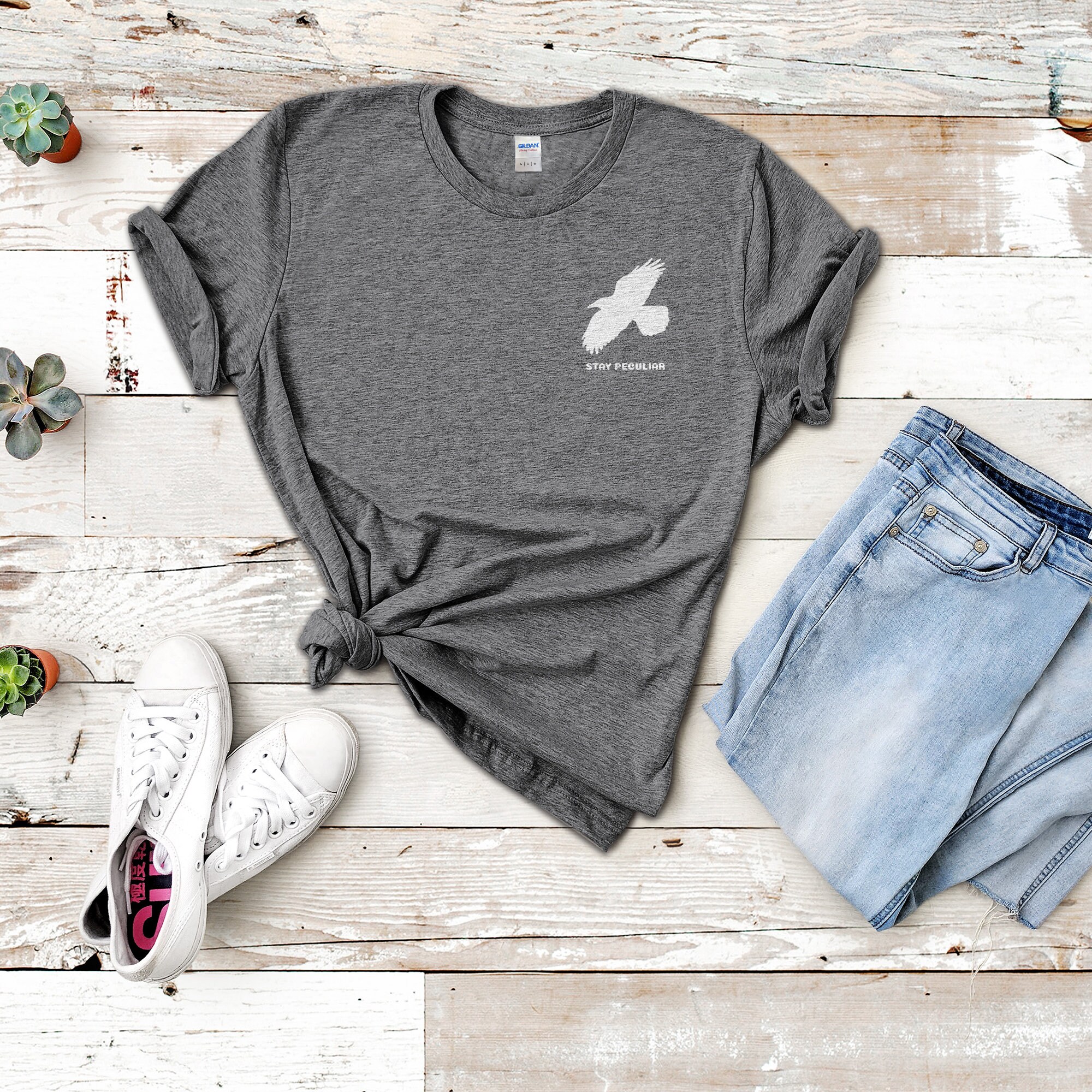 Women's T-Shirts [Out of Print] Ransom Riggs / Miss Peregrine's  for Peculiar Children Scoop Neck Tee (Black) (Womens) 818KSgVSTzL._UF350,350_QL50_.jpg