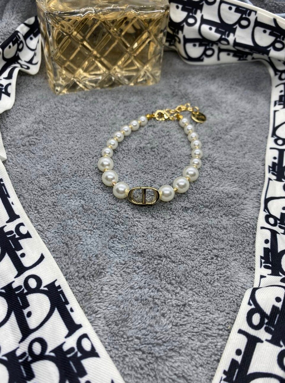 Christian Dior Pearl White Bracelet Etsy