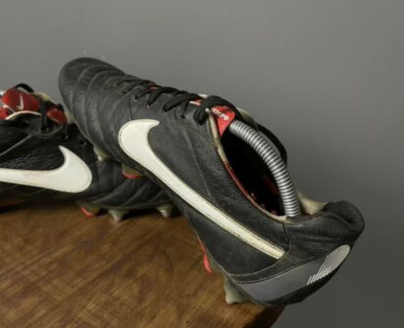Nike Tempo Retro Soccer Boots Football Predator Black Red Size Etsy