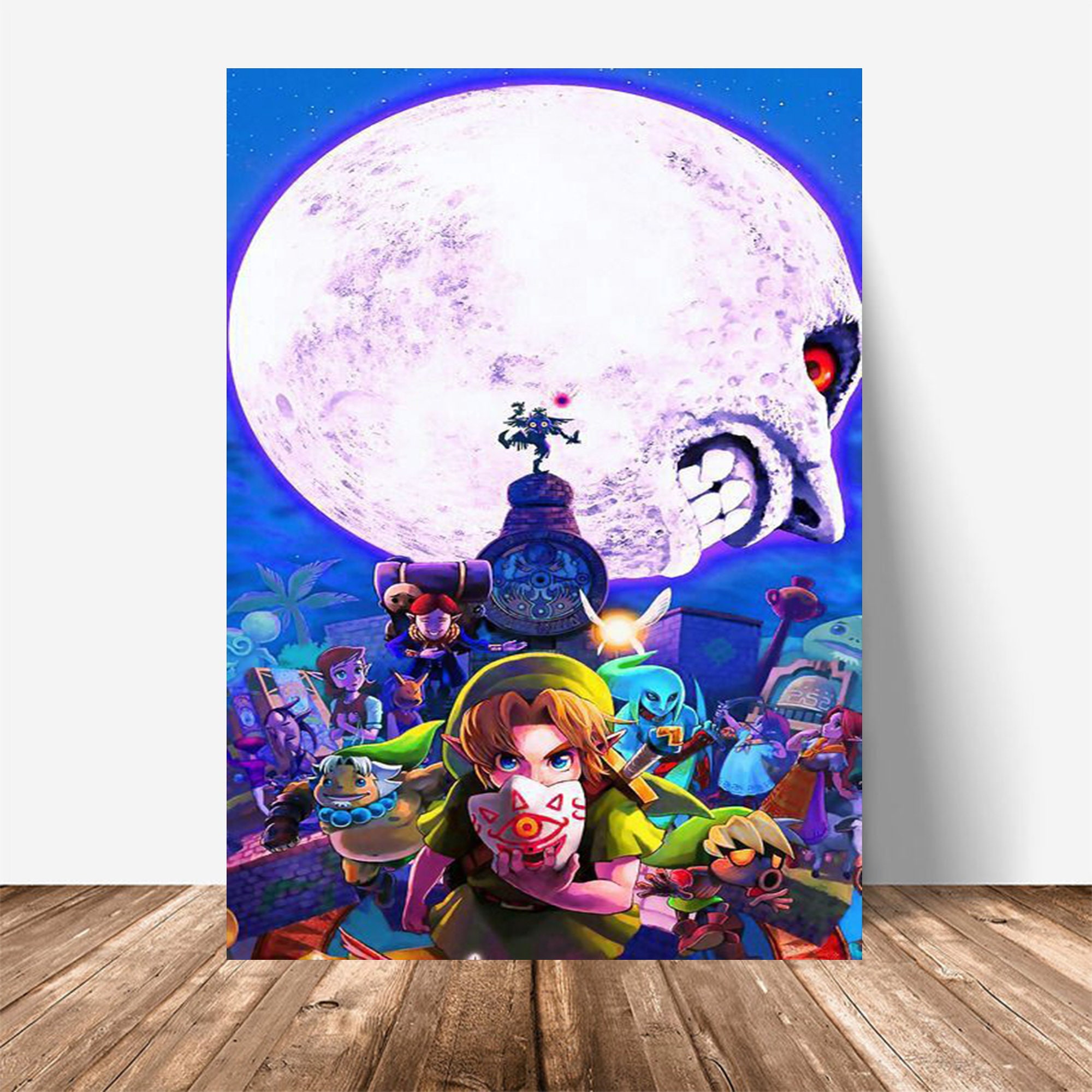 The legend of Zelda Poster Nintendo Classic Gaming Home | Etsy