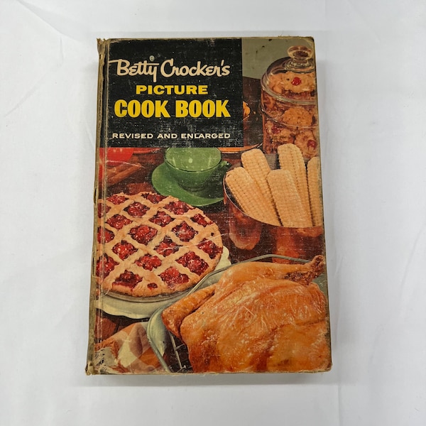 Vintage Betty Crocker's Picture Cook Book -1956  Second Edition, Second Printing