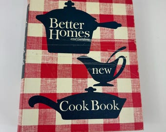 Vintage Better Homes and Gardens New Cook Book Meredith Press 1962 Revised Edition Third Printing 5 Ring Binder