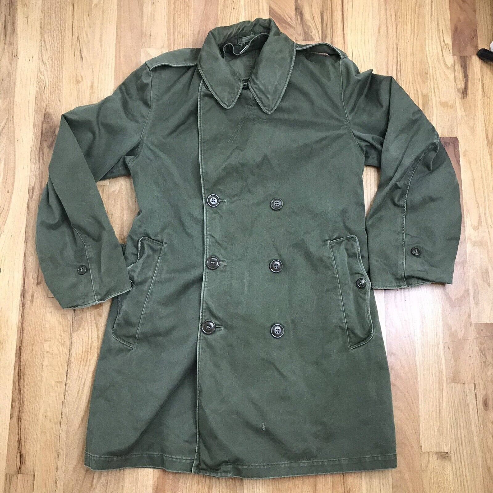 Us Army Trench Coat Etsy UK