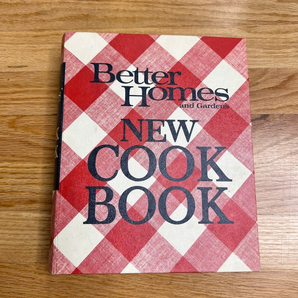 Vintage Better Homes and Gardens New Cook Book Meredith Press 1969 Seconda stampa 5 anelli Binder