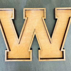 Fillable Wood Letters - Etsy