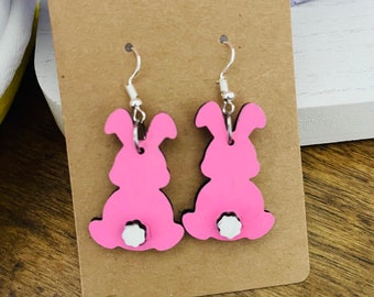 Bunny Butt Earrings