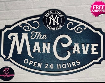 New York Yankees Man Cave Sign