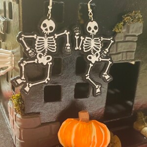 Skeleton Earrings