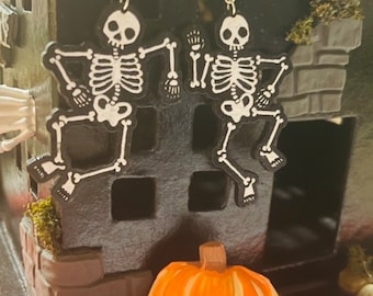 Skeleton Earrings