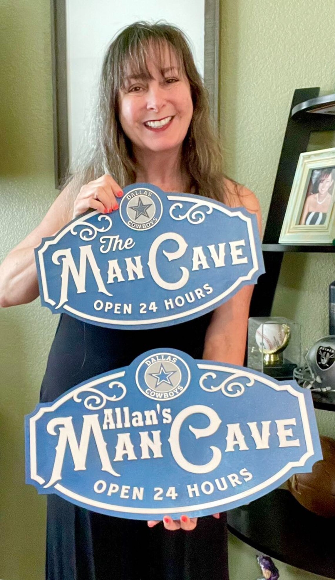Dallas Cowboys Man Cave Sign - Etsy