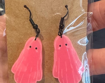 Glow in the dark Ghost Earrings