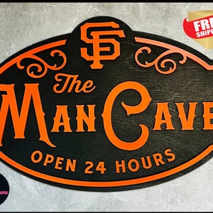 SF Giants Man Cave Sign