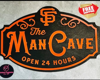 SF Giants Man Cave Sign